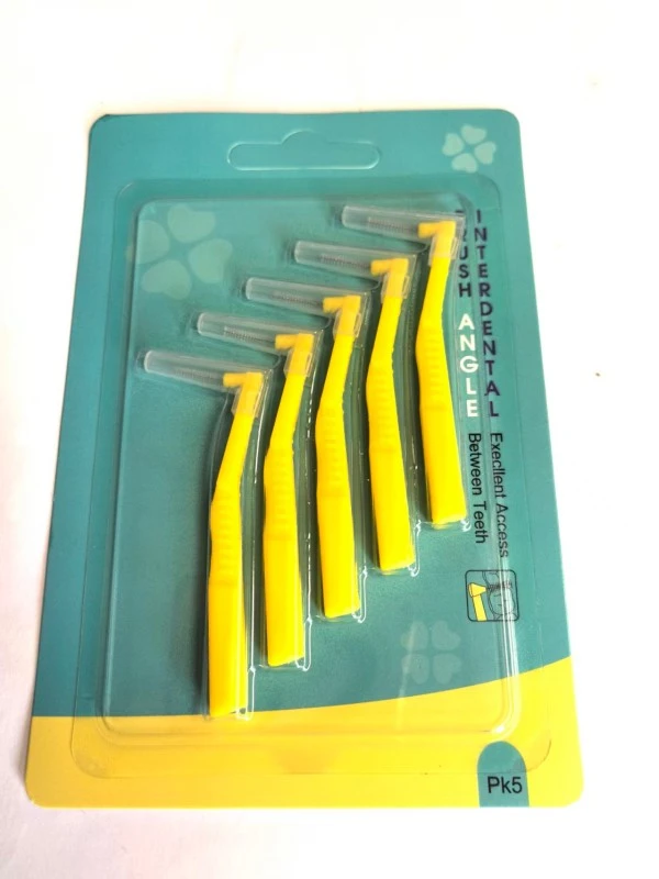Curved Interdental Brush Curved Interdental Brush